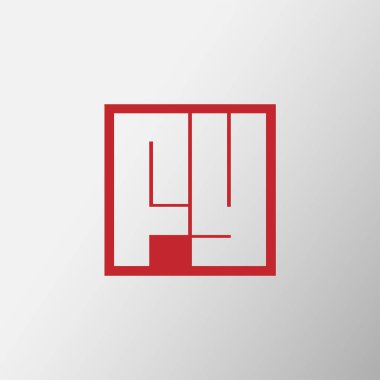 İlk harf Fy Logo tasarımı