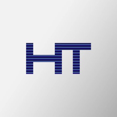 İlk harf Ht Logo tasarımı