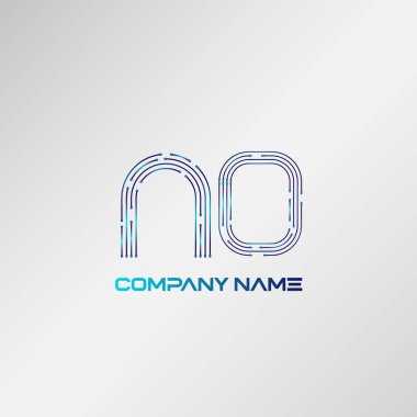 İlk harf Ao Logo tasarımı