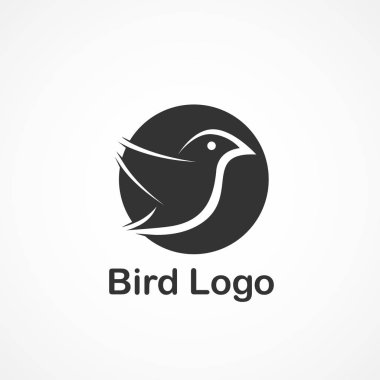 Kuş Logo vektör tasarımı
