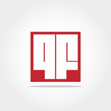 İlk Leter Qf Logo vektör tasarımı