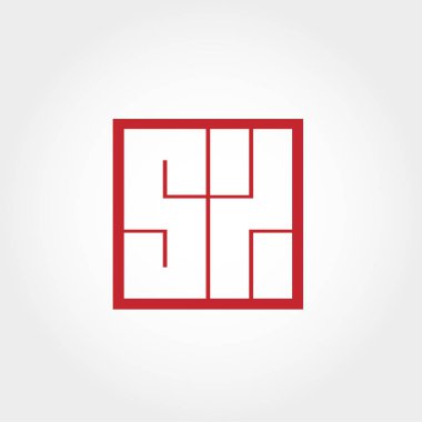 İlk Leter Sx Logo vektör tasarımı