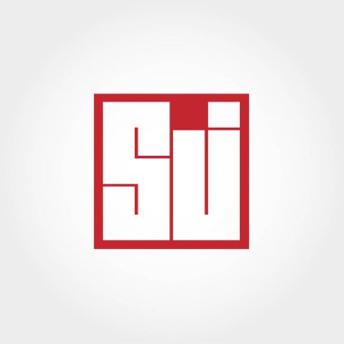İlk Leter Sj Logo vektör tasarımı
