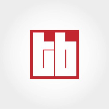 İlk harf Tb Logo vektör tasarımı