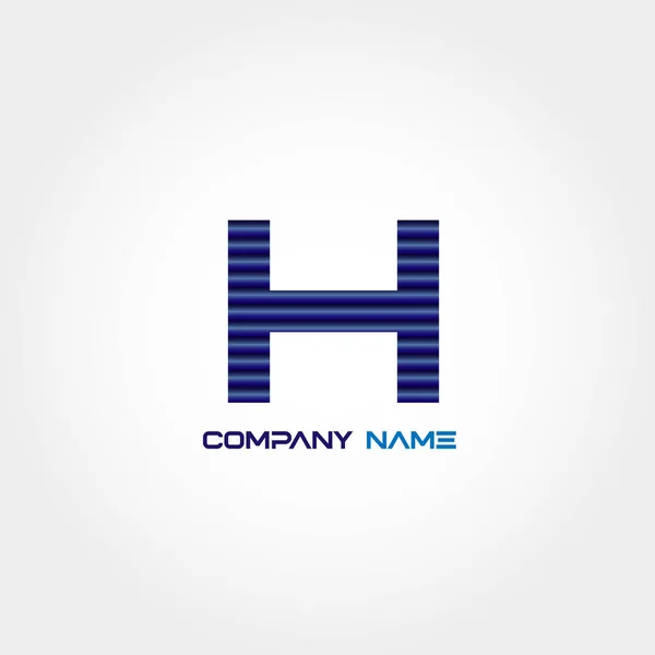 Αρχικό Γράμμα Σχεδιασμός Προτύπου Logo — Διανυσματικό Αρχείο