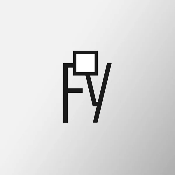 Initial Letter Logo Design — Stock Vector