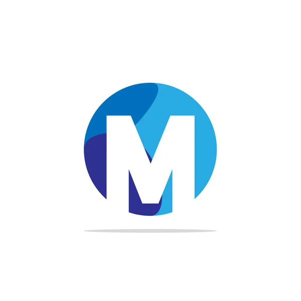 Ursprunglig Bokstav Logotyp Mall Design — Stock vektor