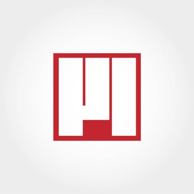 İlk harf Vl Logo vektör tasarımı