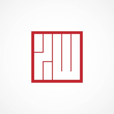 İlk harf Xo Logo tasarım şablonu