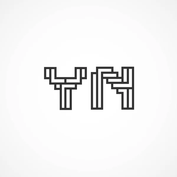 Rancangan Templat Logo Letter - Stok Vektor