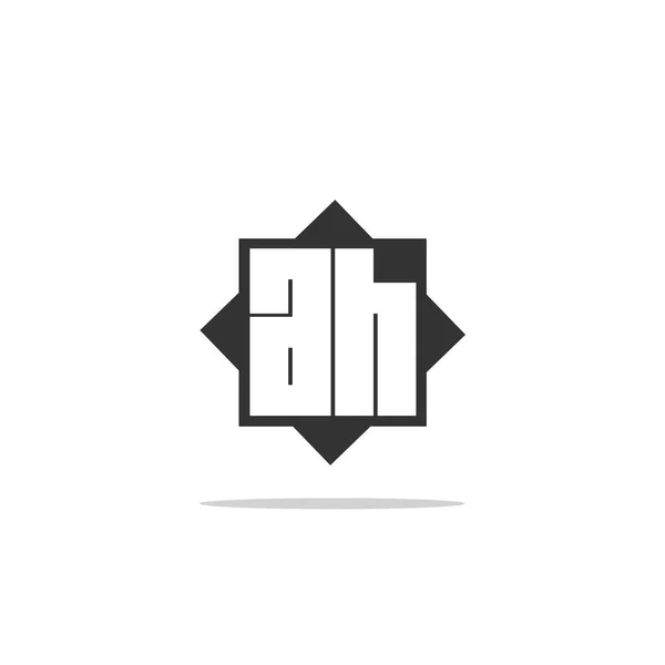 Progettazione Vettoriale Del Modello Del Logo Della Lettera Iniziale — Vettoriale Stock