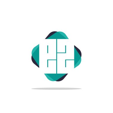 İlk harf Ez Logo şablonu