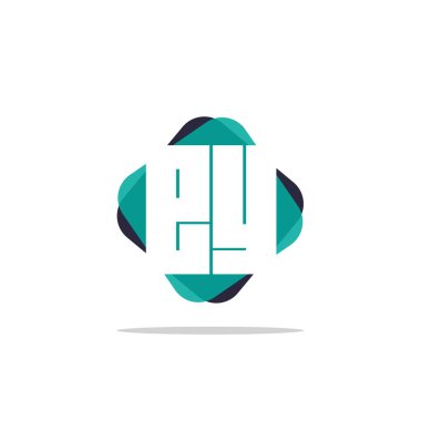 İlk mektup Ev Logo şablonu