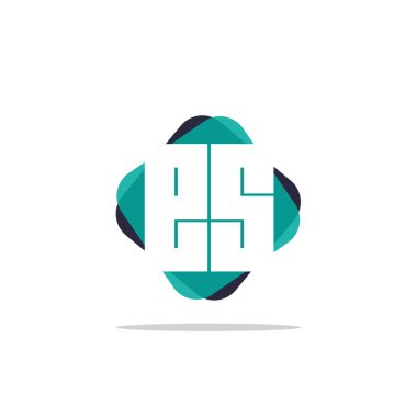 İlk harf Es Logo şablonu