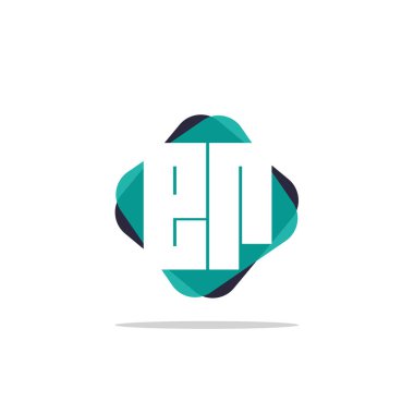 İlk harf Er Logo şablonu