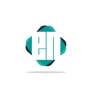 İlk harf tr Logo şablonu