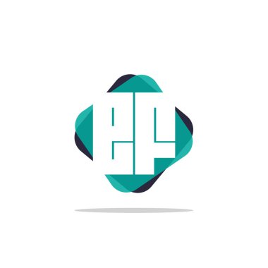 İlk Harf Ef Logo şablonu