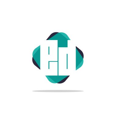 İlk harf Ed Logo şablonu
