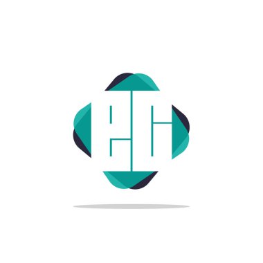 İlk harf Ec Logo şablonu