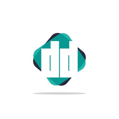 İlk harf Dd Logo şablonu