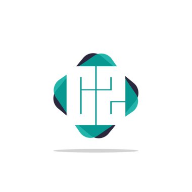 İlk harf Cz Logo şablonu