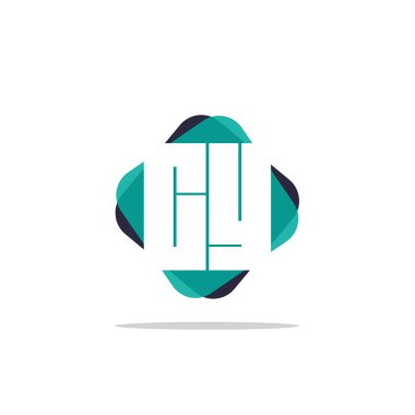 İlk harf Cy Logo şablonu