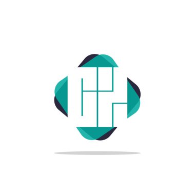 İlk harf Cx Logo şablonu