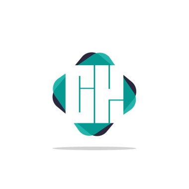 İlk harf Ck Logo şablonu