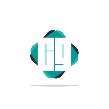 İlk harf Cg Logo şablonu