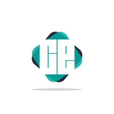 İlk harf Ce Logo şablonu