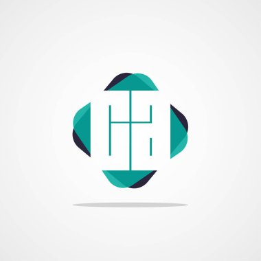 İlk Harf Ca Logo şablonu