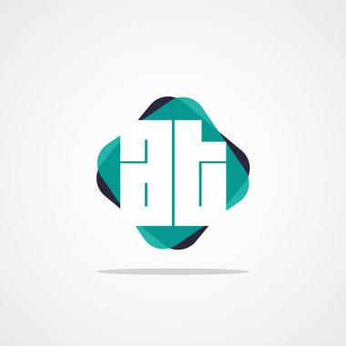 İlk harf Logo şablonu