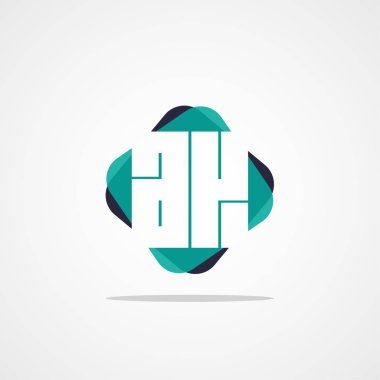 İlk mektup Ak Logo şablonu