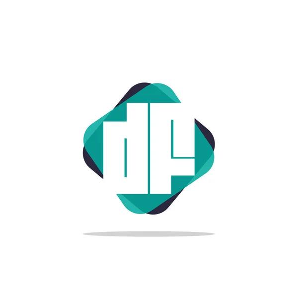 頭文字の ロゴのテンプレート — ストックベクタ