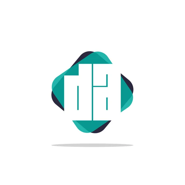 Mektup Logo Şablonu — Stok Vektör