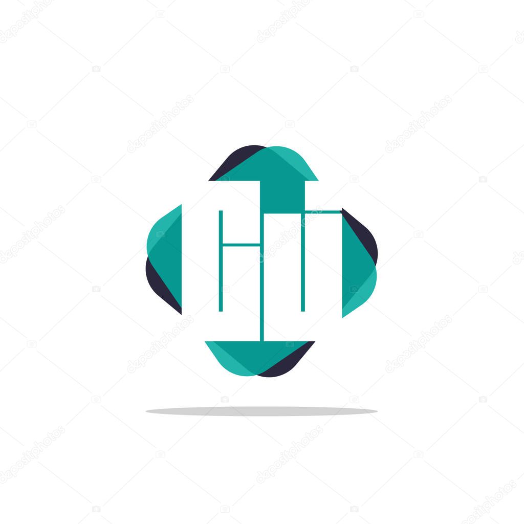 Initial Letter CJ Logo Template