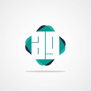 İlk mektup Ag Logo şablonu