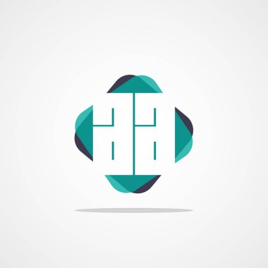 İlk harf Aa Logo şablonu