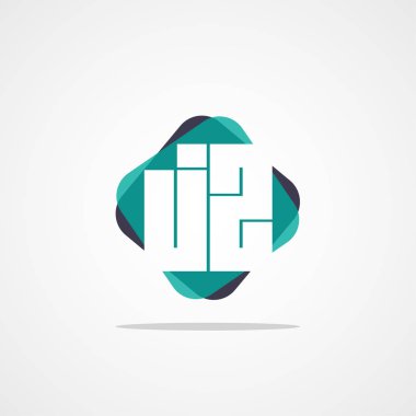 İlk harf Jz Logo tasarım şablonu