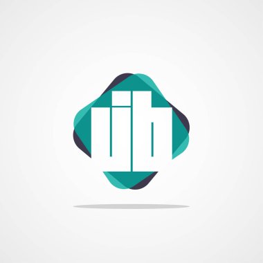 İlk harf Jb Logo tasarım şablonu