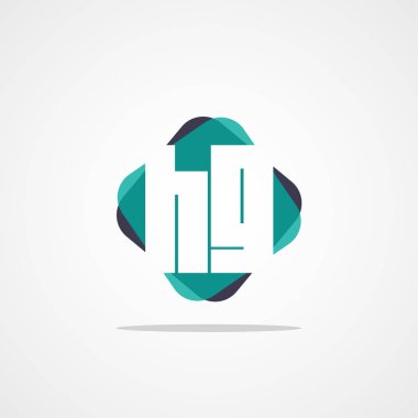 İlk Harf HG Logo Şablonu Tasarımı