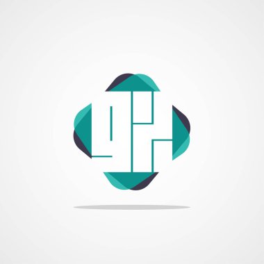 İlk harf Gx Logo tasarım şablonu