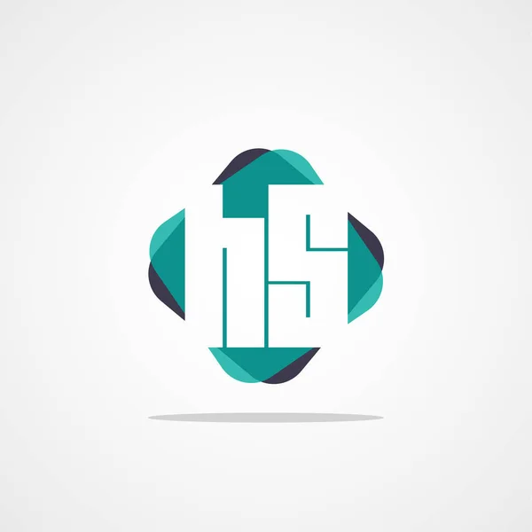Початкова Літера Логотип Дизайн Шаблону — стоковий вектор