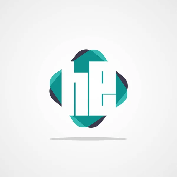 Scrisoare Inițială Design Șablon Logo — Vector de stoc