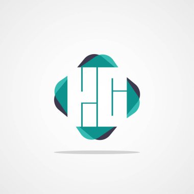 Inital mektup Kc Logo şablonu vektör tasarımı