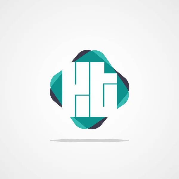 Carta Inital Logo Template Vector Design — Vetor de Stock