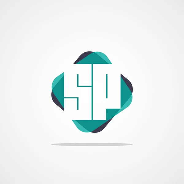 Letter Logo Template Design — 스톡 벡터