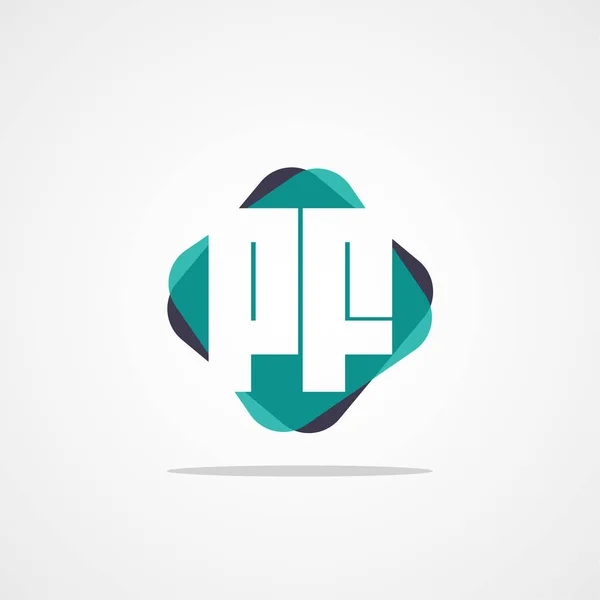 Σχεδιασμός Προτύπου Λογότυπου Αρχικό Γράμμα — Διανυσματικό Αρχείο