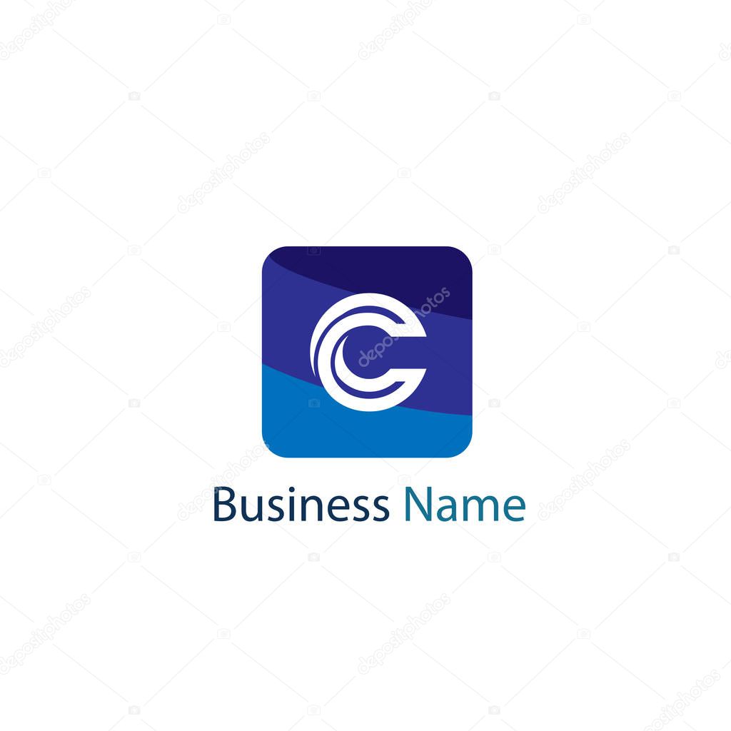 Letter C Logo Template Design