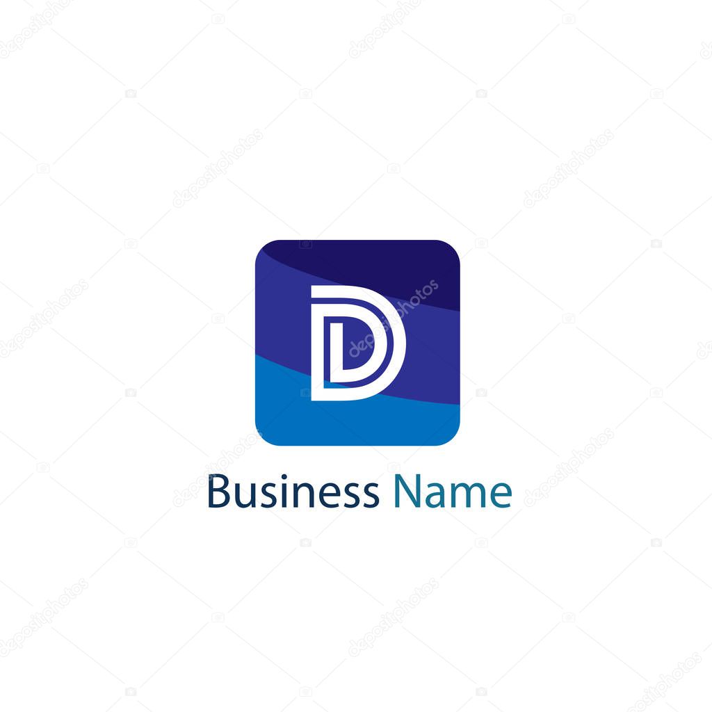 Letter D Logo Template Design